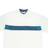 Zion NAtional Park Mens T-Shirt White XL