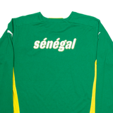 PUMA Fediration Senegalaise Mens Football Shirt T-Shirt Green Long Sleeve M