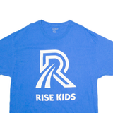 CHAMPION Rise Kids Mens T-Shirt Blue XL