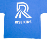 CHAMPION Rise Kids Mens T-Shirt Blue XL