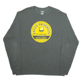 CHAMPION Xavier University Of Louisiana Mens T-Shirt Grey Long Sleeve USA L