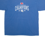 REEBOK Colts Champions NFl Mens T-Shirt Blue USA XL