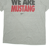 NIKE We Are Mustang Mens T-Shirt Grey USA L
