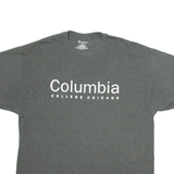 CHAMPION Columbia College Chicago Mens T-Shirt Grey USA XL