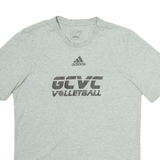 ADIDAS GCVC Volleyball Mens T-Shirt Grey M