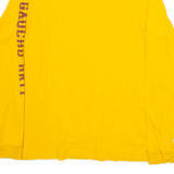ADIDAS Green Bay Packers Mens T-Shirt Yellow Long Sleeve USA M