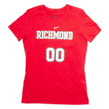 NIKE Richmons Slim Fit Womens T-Shirt Red USA L