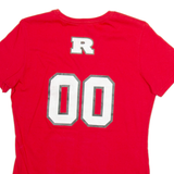 NIKE Richmons Slim Fit Womens T-Shirt Red USA L