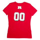 NIKE Richmons Slim Fit Womens T-Shirt Red USA L