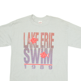 BELTON Lake Erie Swim Mens T-Shirt Grey M