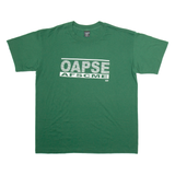 PLATINUM PLUS Oapse Afcme Mens T-Shirt Green 2XL