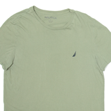 NAUTICA Mens T-Shirt Green L