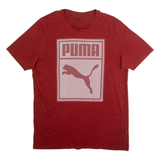 PUMA Mens T-Shirt Red M