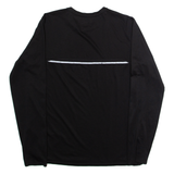 NEW BALANCE Mens T-Shirt Black Long Sleeve M