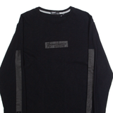 SUPERDRY Mens T-Shirt Black Long Sleeve USA XL