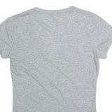 TRUE RELIGION Womens T-Shirt Grey V-Neck XS