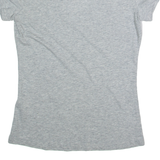 TRUE RELIGION Womens T-Shirt Grey V-Neck XS