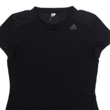 ADIDAS Womens T-Shirt Black S