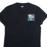 HOLLISTER Womens T-Shirt Black USA XS