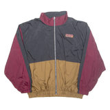 WRANGLER Mens Track Jacket Black Colourblock L