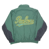 NFL Green Bay Packers Mens Varsity Coat Green Nylon USA 2XL