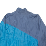 NIKE Mens Track Jacket Blue Nylon L