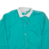 BLAIR Reversible Womens Shell Jacket Green Nylon M