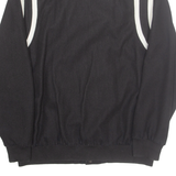 THE CROOKS Mens Varsity Jacket Black USA XL