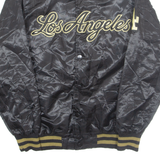STARTER Los Angeles Mens Varsity Jacket Black USA S