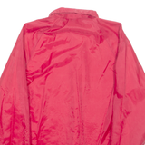 SWINGSTER Mens Coach Jacket Red Nylon 90s S
