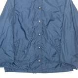 MART Womens Coach Jacket Blue Nylon 90s S