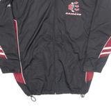KEWL Nepean Raiders Mens Track Jacket Black Nylon USA S