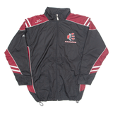 KEWL Nepean Raiders Mens Track Jacket Black Nylon USA S