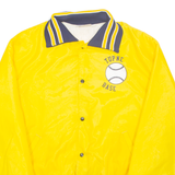 GEM SPORTSWEAR Tulane Baseball Mens Varsity Jacket Yellow Nylon USA 2XL