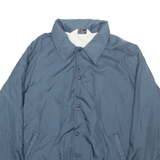 Mens Shell Jacket Blue Nylon XL