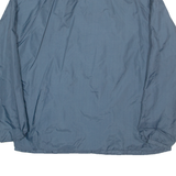 Mens Shell Jacket Blue Nylon XL