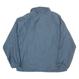Mens Shell Jacket Blue Nylon XL
