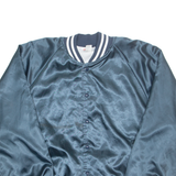 HARTWELL Mens Bomber Jacket Blue Nylon XL