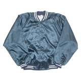 HARTWELL Mens Bomber Jacket Blue Nylon XL