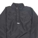 FILA Mens Pullover Jacket Black L