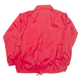 ARISTO JAC Mens Coach Jacket Red Nylon L