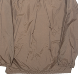 WARD Mens Coach Jacket Brown Nylon M