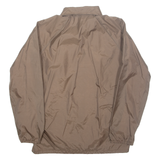 WARD Mens Coach Jacket Brown Nylon M