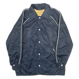 CREATIONS Mens Coach Coat Blue Nylon L