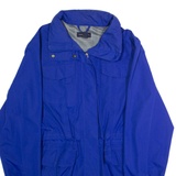 LANDS END Mens Jacket Blue L