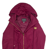 REGATTA Womens Rain Jacket Purple Hooded S