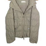 KAREN MILLEN Womens Parka Coat Grey Hooded S