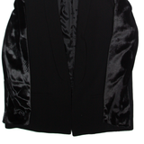 MAJE Womens Overcoat Jacket Black S