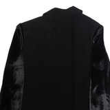 MAJE Womens Overcoat Jacket Black S