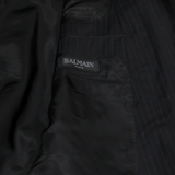 PIERRE BALMAIN Mens Blazer Jacket Grey Striped L